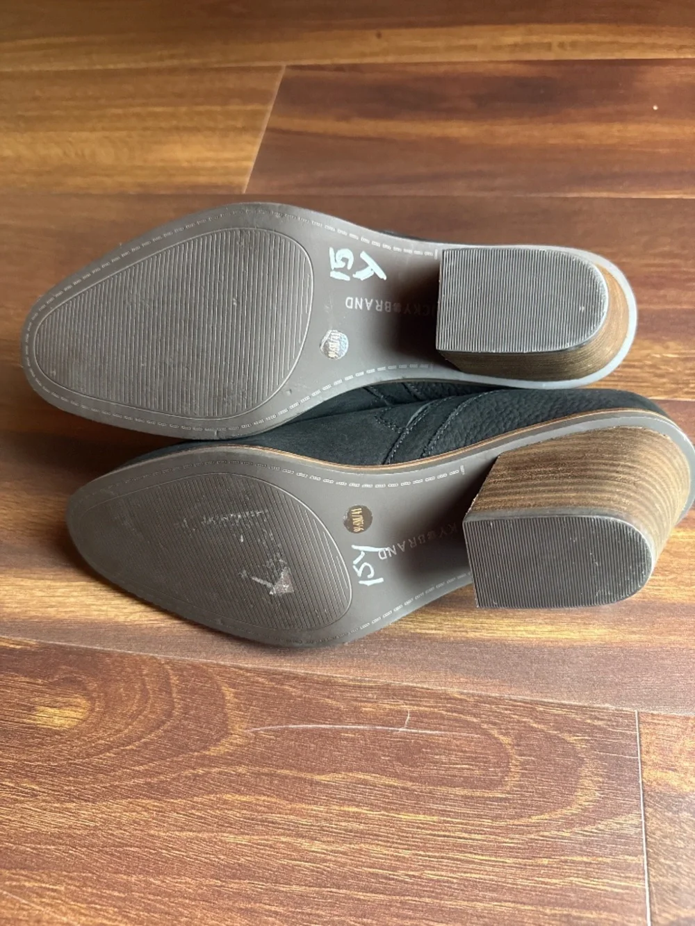LUCKY BRAND Leather Black Shoes Size 9.5